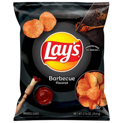 Lays Barbecue Potato Chips - 2.625 Oz - Image 1