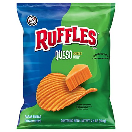 Ruffles Queso Potato Chips - 2.5 Oz - Image 3
