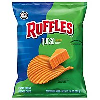Ruffles Queso Potato Chips - 2.5 Oz - Image 1