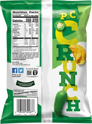 Lays Kettle Cooked Jalapeno Chips - 2.5 Oz - Image 6