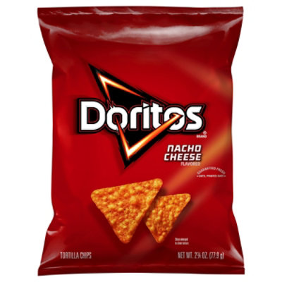 DORITOS Nacho Cheese Tortilla Chips - 2.75 Oz - Image 3