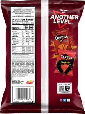 DORITOS Nacho Spicy Tortilla Chips - 2.75 Oz - Image 6