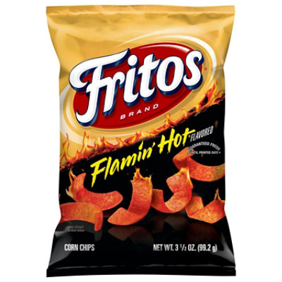 Fritos Flamin Hot Corn Chips - 3.5 Oz