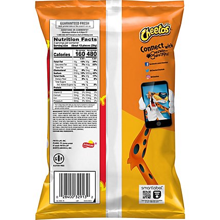 CHEETOS Snacks Cheese Puffs Flamin Hot - 3 Oz - Image 6