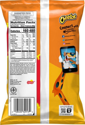 CHEETOS Snacks Cheese Puffs Flamin Hot - 3 Oz - Image 6