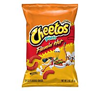 CHEETOS Snacks Cheese Puffs Flamin Hot - 3 Oz