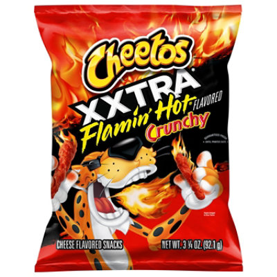CHEETOS Crunchy Xtra Flamin Hot - 3.25 Oz - Image 1