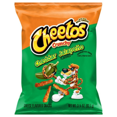 CHEETOS Jalapeno Cheese Flavor Snack - 3.25 Oz - Image 1