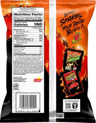 CHEETOS Crunchy Flamin Hot Cheese Snack - 3.25 Oz - Image 6