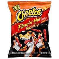 CHEETOS Crunchy Flamin Hot Cheese Snack - 3.25 Oz - Image 2