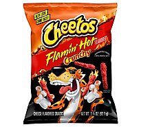 CHEETOS Crunchy Flamin Hot Cheese Snack - 3.25 Oz