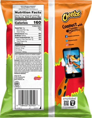 CHEETOS Crunchy Flamin Hot Limon - 3.25 Oz - Image 6