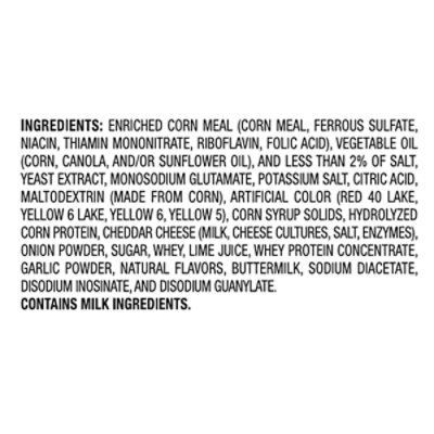 CHEETOS Crunchy Flamin Hot Limon - 3.25 Oz - Image 4