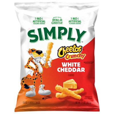 CHEETOS Simply White Cheddar - 2.625 Oz