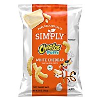 CHEETOS Simply White Cheddar Puffs - 2.5 Oz - Image 3