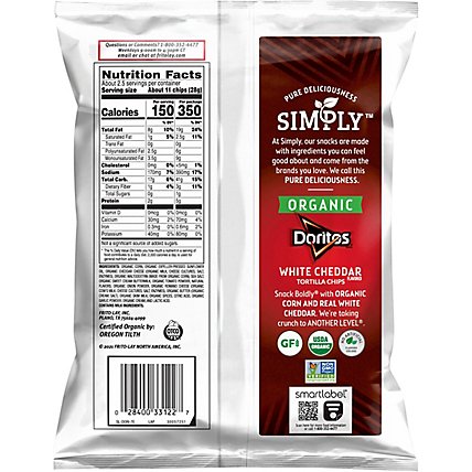 Simply Doritos White Cheddar - 2.375 Oz - Image 6