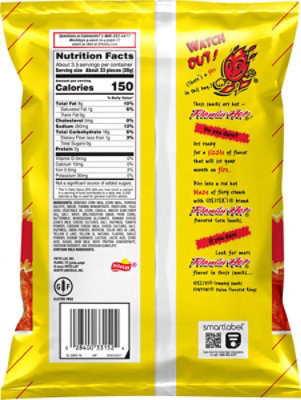 CHESTERS Flamin Hot Fries - 3.625 Oz - Image 6