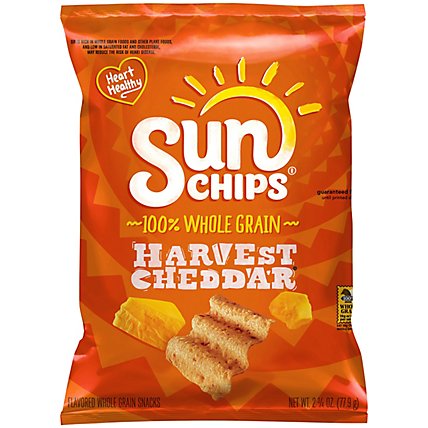 Sunchips Cheddar Harvest Chips - 2.75 Oz - Image 2