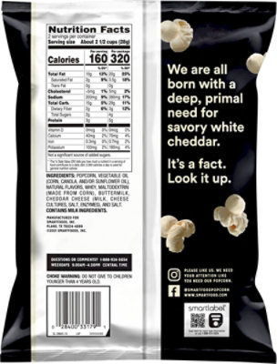 Smartfood Popcorn White Cheddar - 2 Oz - Image 6