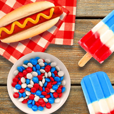M&M'S Candies Chocolate Red White & Blue Mix Patriotic Milk Chocolate Party Size - 38 Oz - Image 5