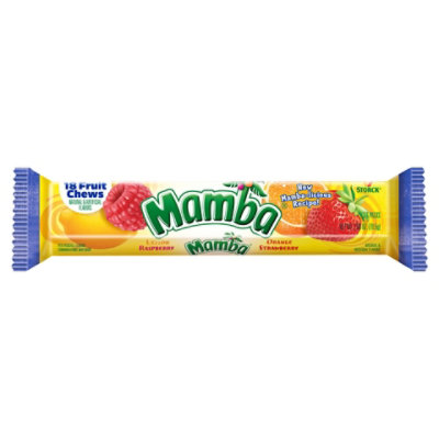 Mamba Fruit Chews Candy - 18 Count - Image 1