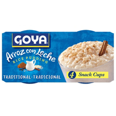 Goya Traditional Rice Pudding 4 Count - 16 Oz