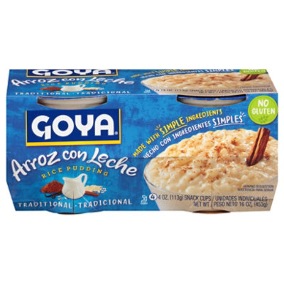 Goya Traditional Rice Pudding 4 Count - 16 Oz - Image 2