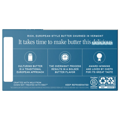 Vermont Creamery Cultured Butter Sticks Sea Salt 2 Count - 8 Oz - Image 6