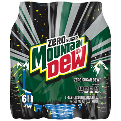 Mountain Dew Soda Zero Sugar - 6-16.9 Fl. Oz. - Image 3