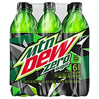 Mountain Dew Soda Zero Sugar - 6-16.9 Fl. Oz. - Image 2