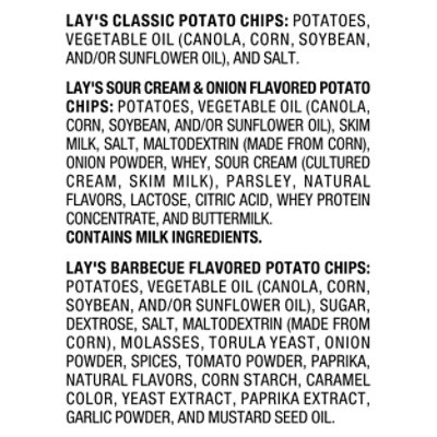 Lays Potato Chips Variety Pack 10 Count - 10 Oz - Image 4