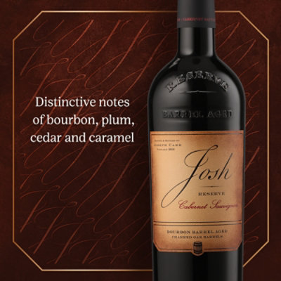 Josh Cellars Reserve Bourbon Barrel Aged Cabernet Sauvignon - 750 Ml - Image 3