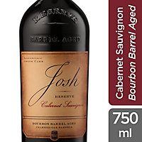 Josh Cellars Reserve Bourbon Barrel Aged Cabernet Sauvignon Wine - 750 Ml - Image 1
