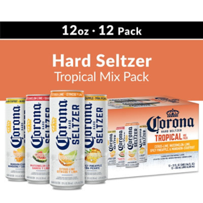 Corona Hard Seltzer Spiked Sparkling Water Original Gluten ...