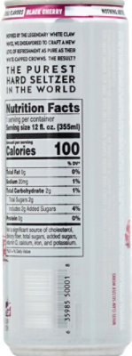 White Claw Black Cherry Can - 12 Fl. Oz. - Image 3