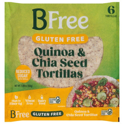 B Free Quinoa & Chia Seed Wraps - 8.9 Oz - Image 3