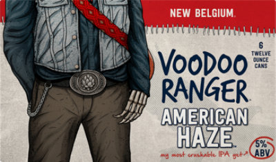 New Belgium Voodoo Ranger American Haze IPA Can - 6-12 Fl. Oz. - Image 4