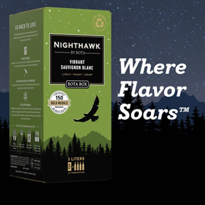 Bota Box Nighthawk Gold Vibrant Sauvignon Blanc White Wine - 3 Liter - Image 3