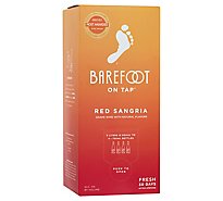 Barefoot On Tap Red Wine Red Sangria Box - 3 Liter