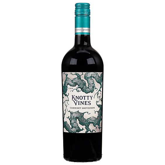Knotty Vines Wine Cabernet Sauvignon 2017 - 750 Ml