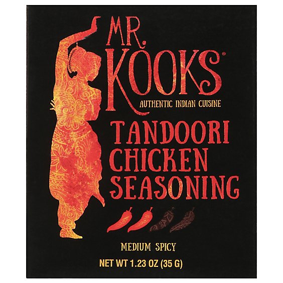 Mr Kooks Fiery Tandoori Rub - 1.23 Oz
