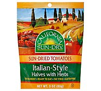 California Sun Dry Italian Halves - 3 Oz
