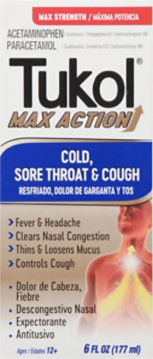 Jjj Di Tukol Max Cold/Cough - 6 Oz - Image 2