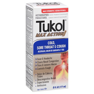 Jjj Di Tukol Max Cold/Cough - 6 Oz - Image 1