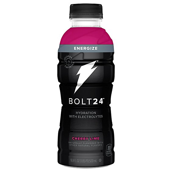 Bolt24 Antioxidant Hydration With Electrolytes Cherry Lime - 16.9 Fl. Oz.