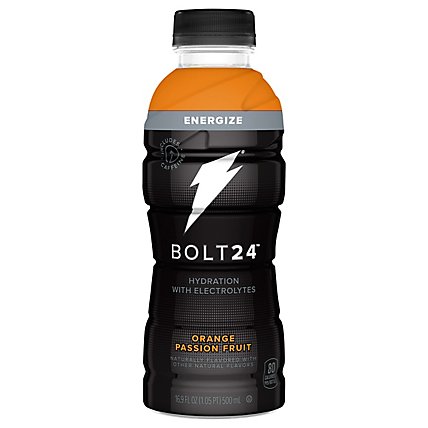 Bolt24 Hydration Drink With Electrolytes Orange Passion Fruit - 16.9 Fl. Oz. - Image 3
