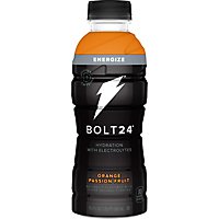 Bolt24 Hydration Drink With Electrolytes Orange Passion Fruit - 16.9 Fl. Oz. - Image 2