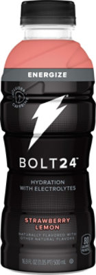 Bolt24 Hydration With Electrolytes Strawberry Lemon - 16.9 Fl. Oz. - Image 2