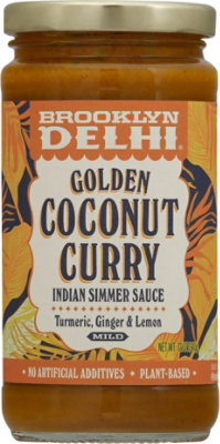 Brooklyn Delhi Sauce Simmer Ccnut Curry - 12 Oz - Image 2