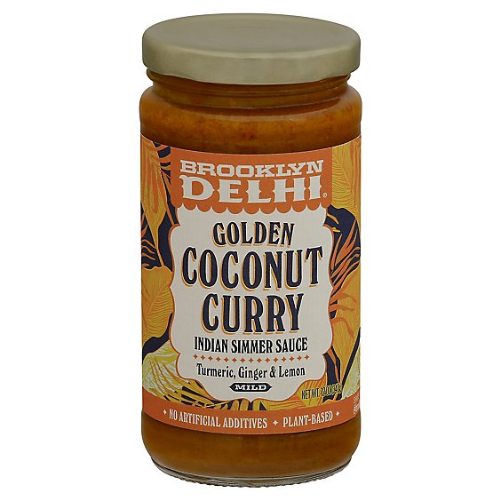 Brooklyn Delhi Sauce Simmer Ccnut Curry - 12 Oz